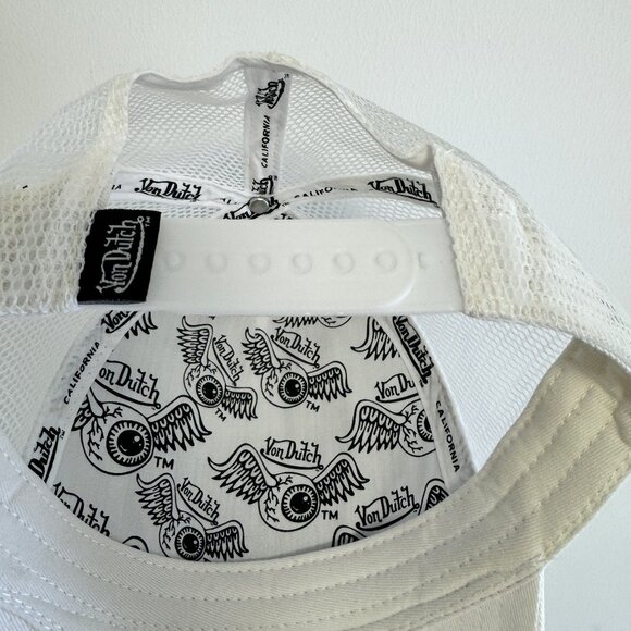 Von Dutch Cow Print Trucker Cap - Picture 5 of 5